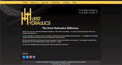 Desktop Screenshot of hursthydraulics.com